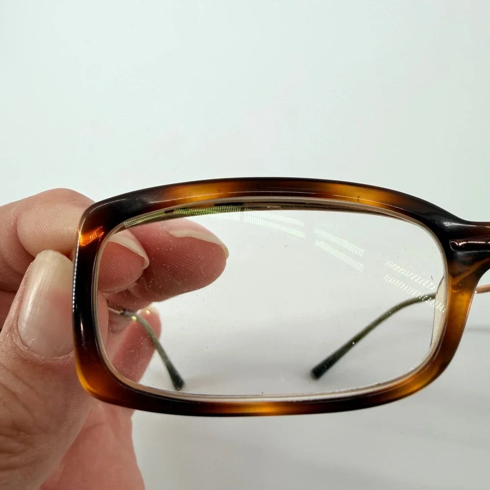 Chanel Vintage 3077 Eyeglasses Dark Havana Tortoise Gold Frames 53-16-120 Italy